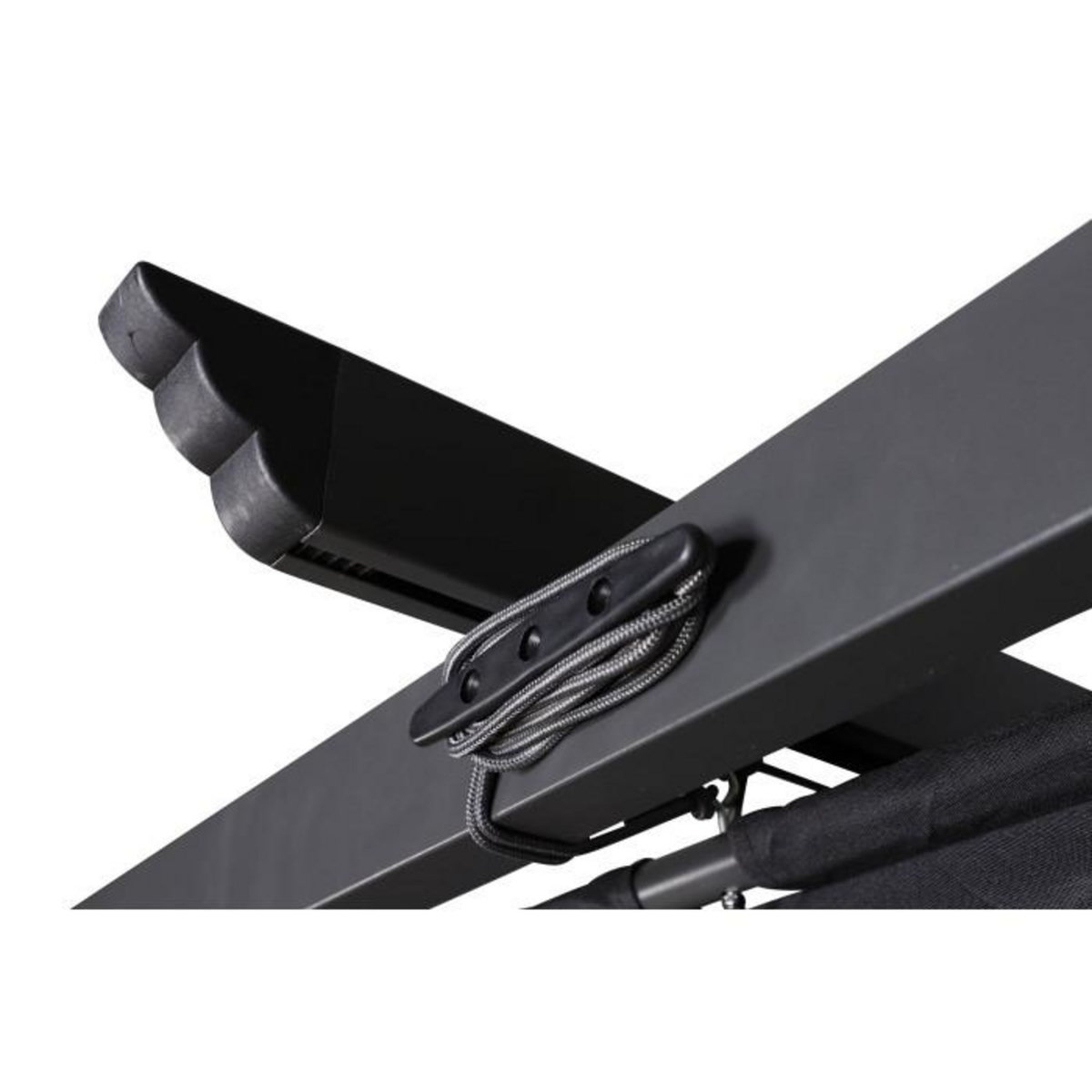 Paris Prix Pergola Avec Toit  Lazio  395cm Noir