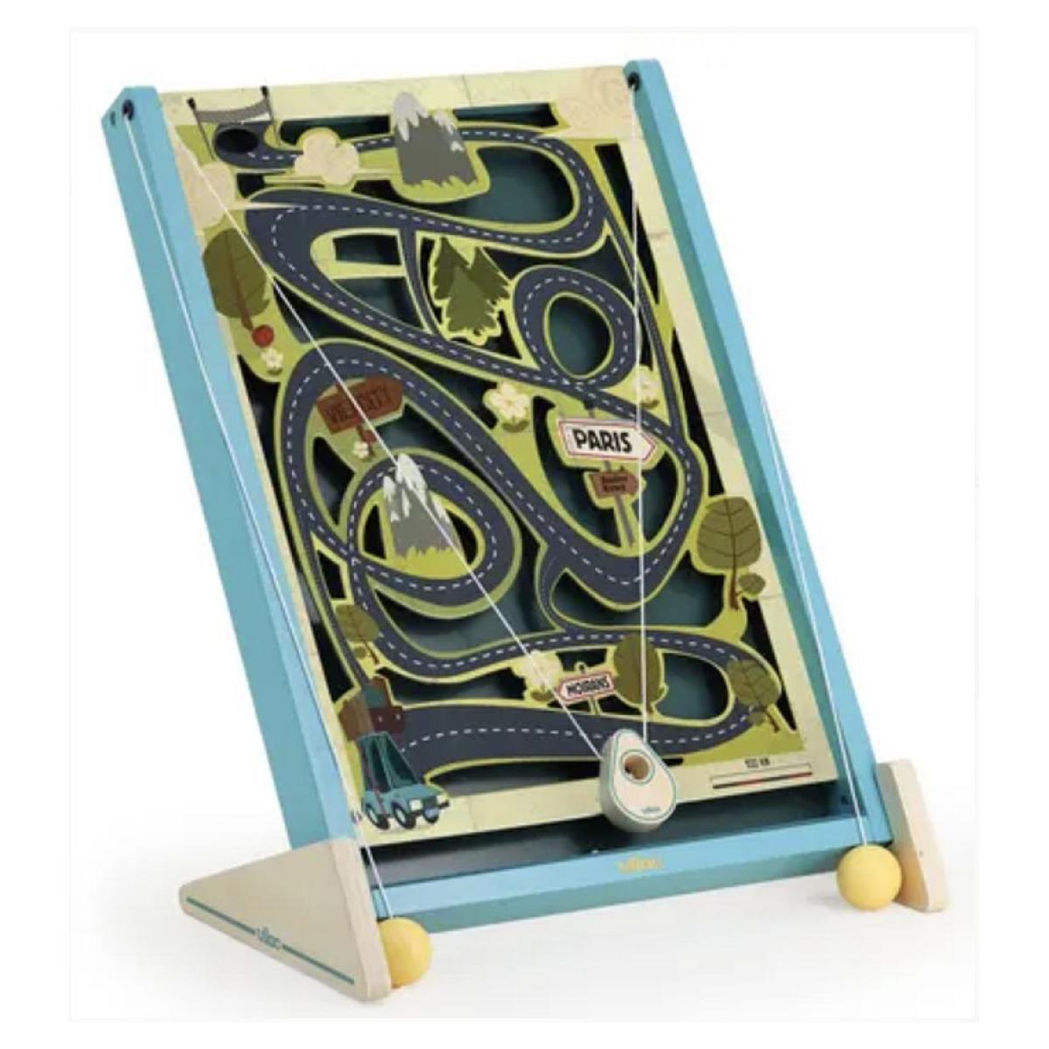 Vilac Jeu a ficelles - Labyrinthe a plateau interchangeables