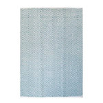 Paris Prix Tapis Rayé Fait Main  Aperitif  Turquoise. Coloris disponibles : Bleu