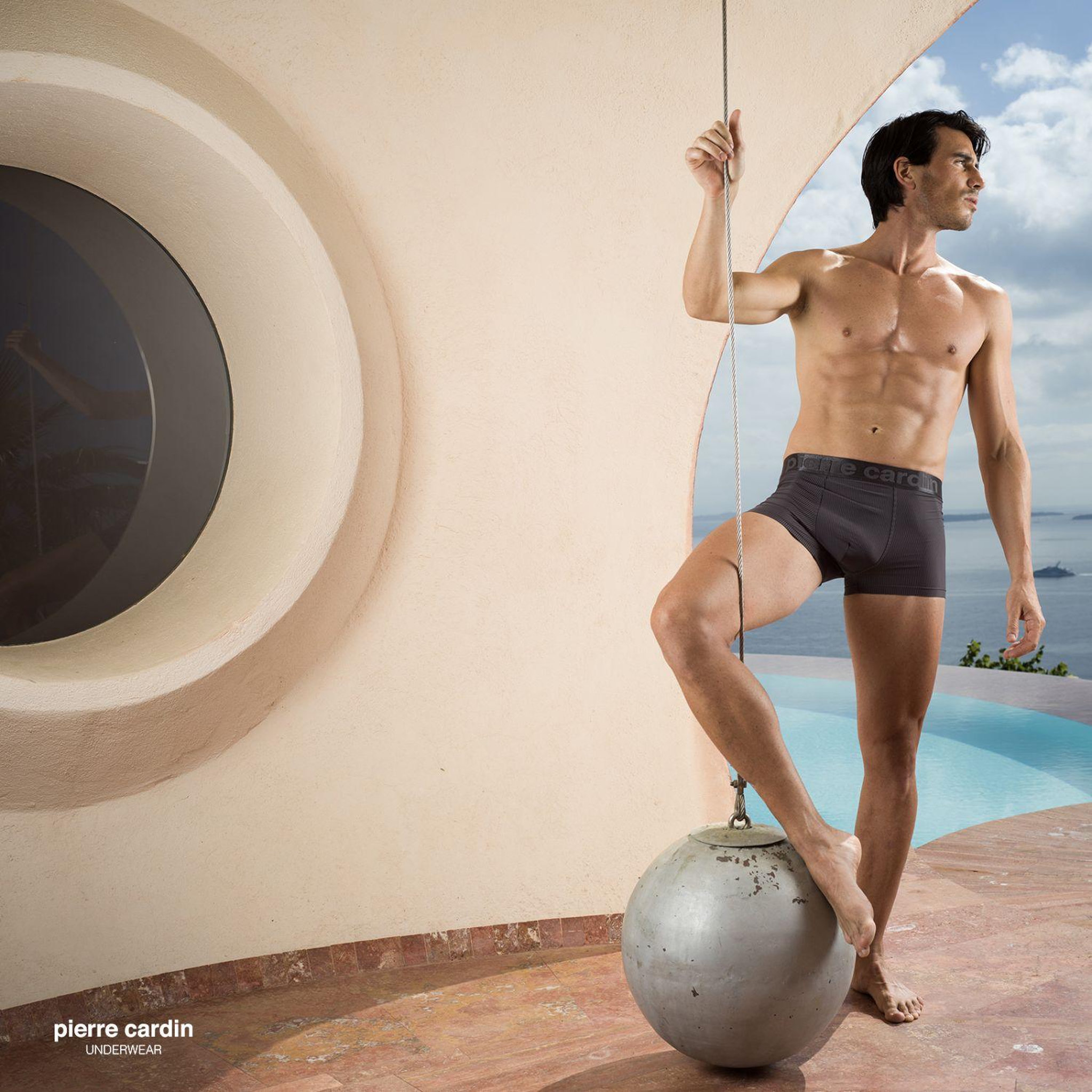 Voir la diapositive 5 : PIERRE CARDIN Lot de 4 boxers homme Bruce