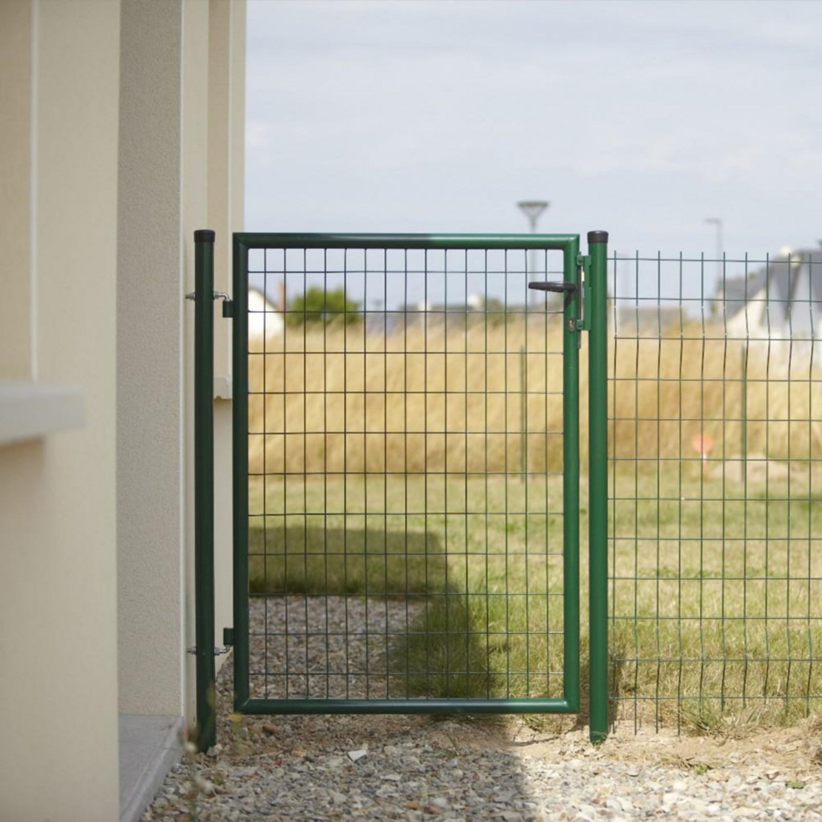 CENTRALE BRICO Portillon grillagé Eco l.100 x H.100 cm, vert