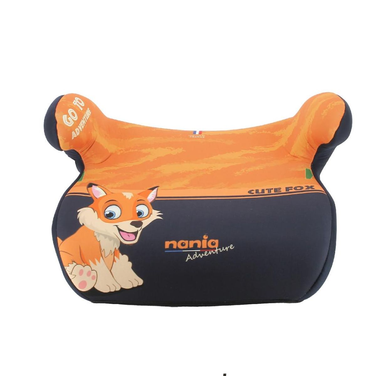 NANIA Alpha Réhausseur bas voiture enfant, 6-12 ans, 126-150 cm, Réhausseur Siège Auto, Compact et Léger (< 1 kg), Installation avec la Ceinture de Sécurité)