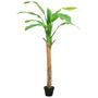Voir la diapositive 2 : VIDAXL Bananier artificiel avec pot 180 cm Vert