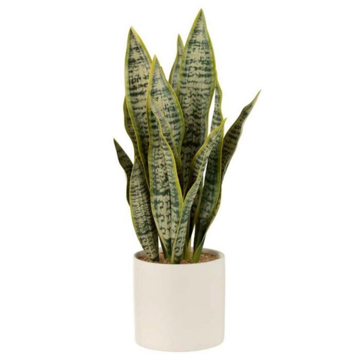 Paris Prix Plante Artificielle en Pot  Sansevieria  49cm Vert
