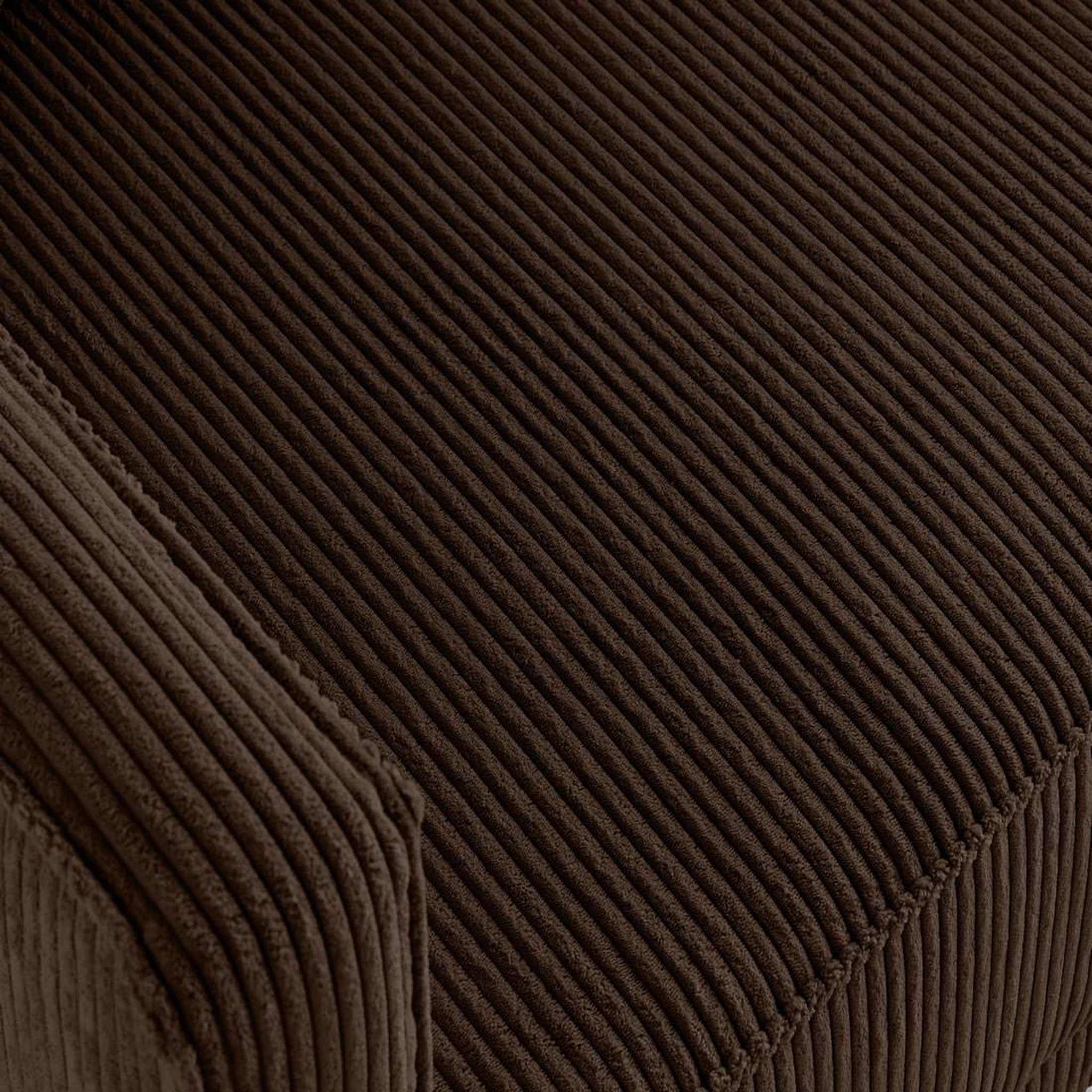 Voir la diapositive 6 : LISA DESIGN Charlie - canapé droit 2 places - en velours côtelé