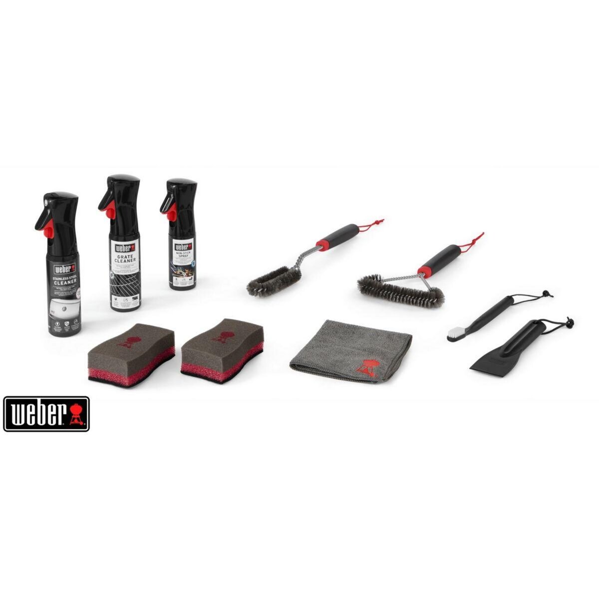 Weber Nettoyant barbecue Kit de nettoyage bbq gaz inox