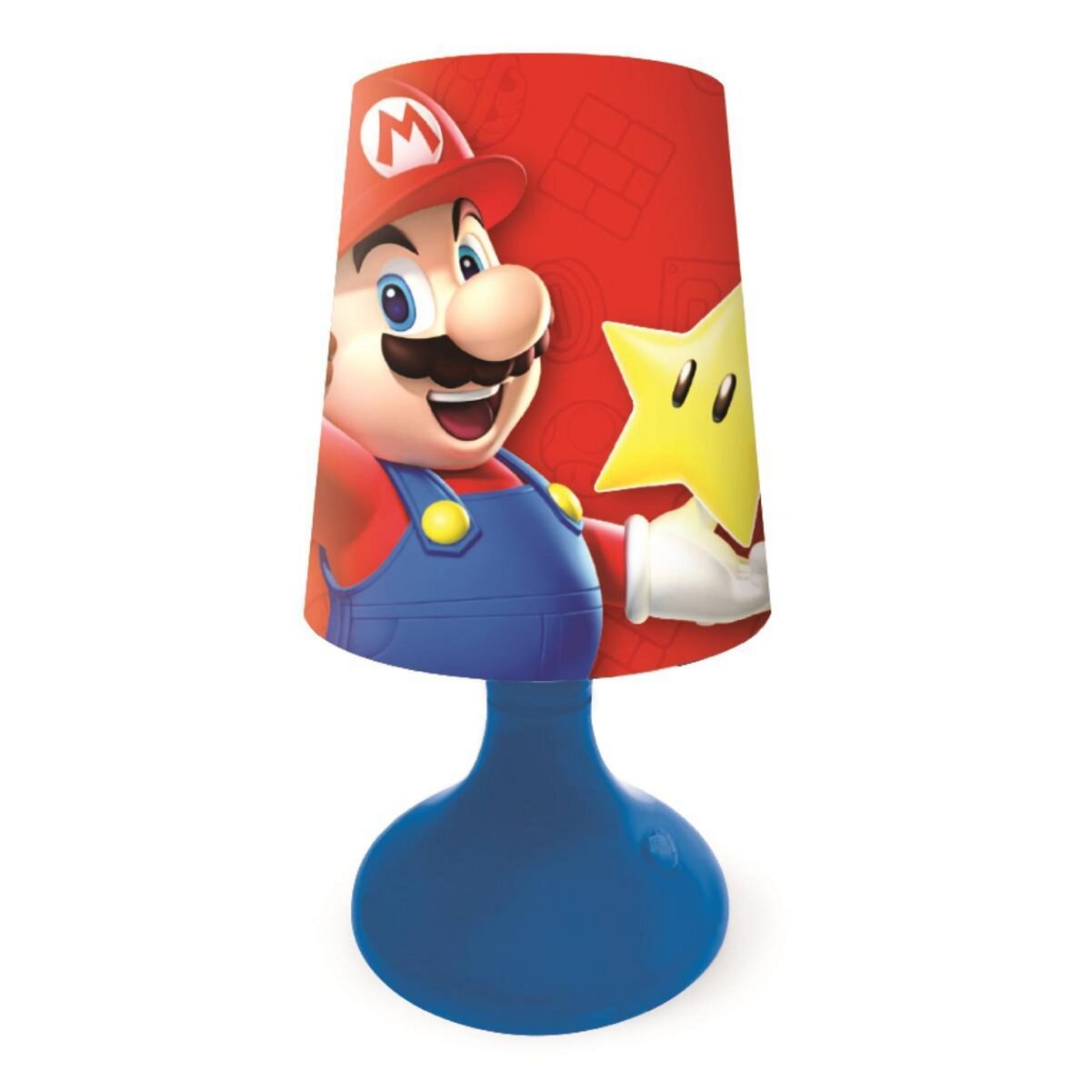Lexibook Mini lampe de chevet veilleuse sans fil Super Mario