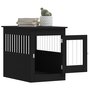 Voir la diapositive 5 : VIDAXL Meuble de cage pour chiens noir 55x80x68 cm bois d'ingenierie