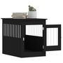 Voir la diapositive 5 : VIDAXL Meuble de cage pour chiens noir 55x80x68 cm bois d'ingenierie