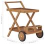 Voir la diapositive 6 : VIDAXL Chariot a the Bois de teck solide