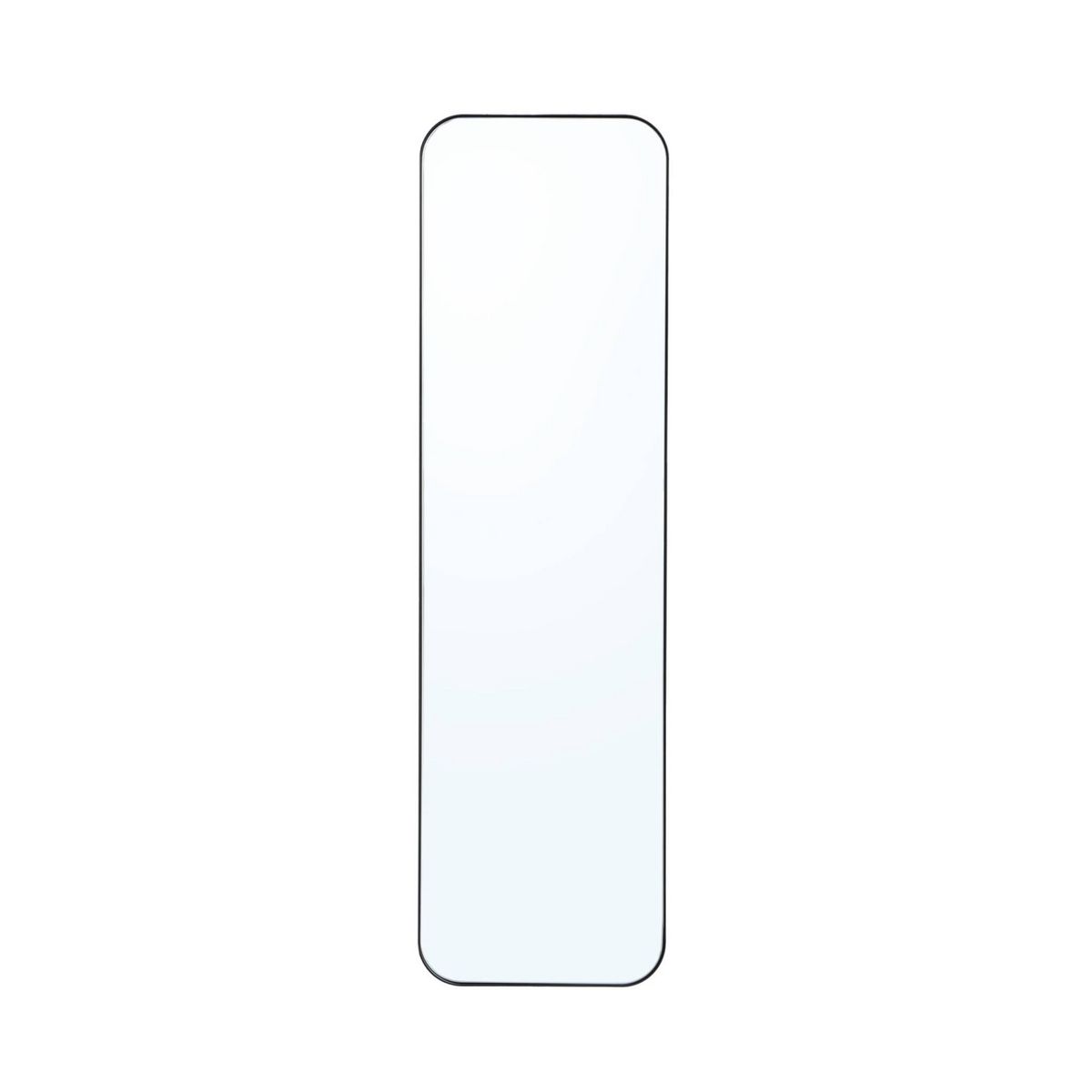 SWEEEK Miroir rectangulaire acier - 2 tailles possibles 60 x 90 x 1,8 cm / 34 x 119 x 1,8 cm - Harold