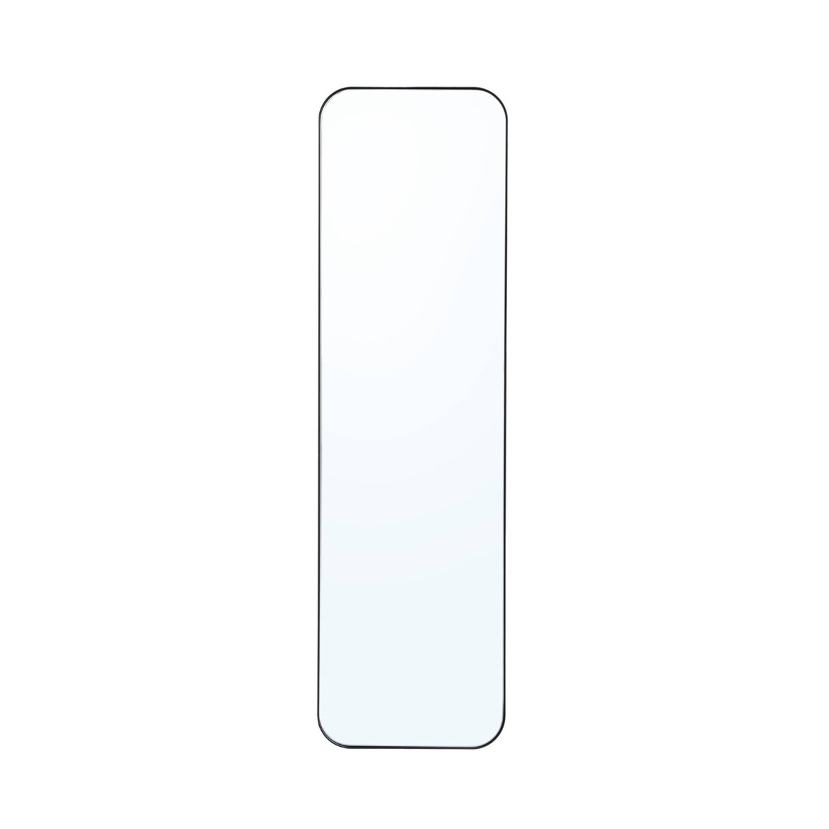 SWEEEK Miroir rectangulaire acier - 2 tailles possibles 60 x 90 x 1,8 cm / 34 x 119 x 1,8 cm - Harold