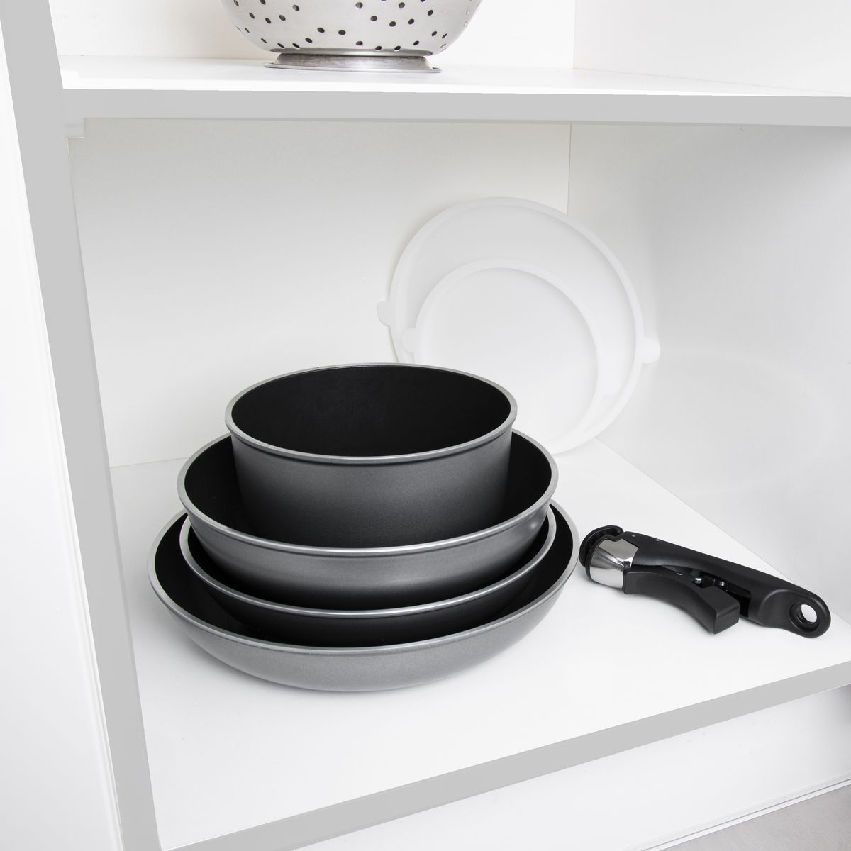 Arthur Martin Batterie de cuisine induction 12 pièces aluminium 