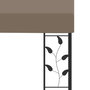 Voir la diapositive 5 : VIDAXL Belvedere mural 6x3x2,5 m Taupe