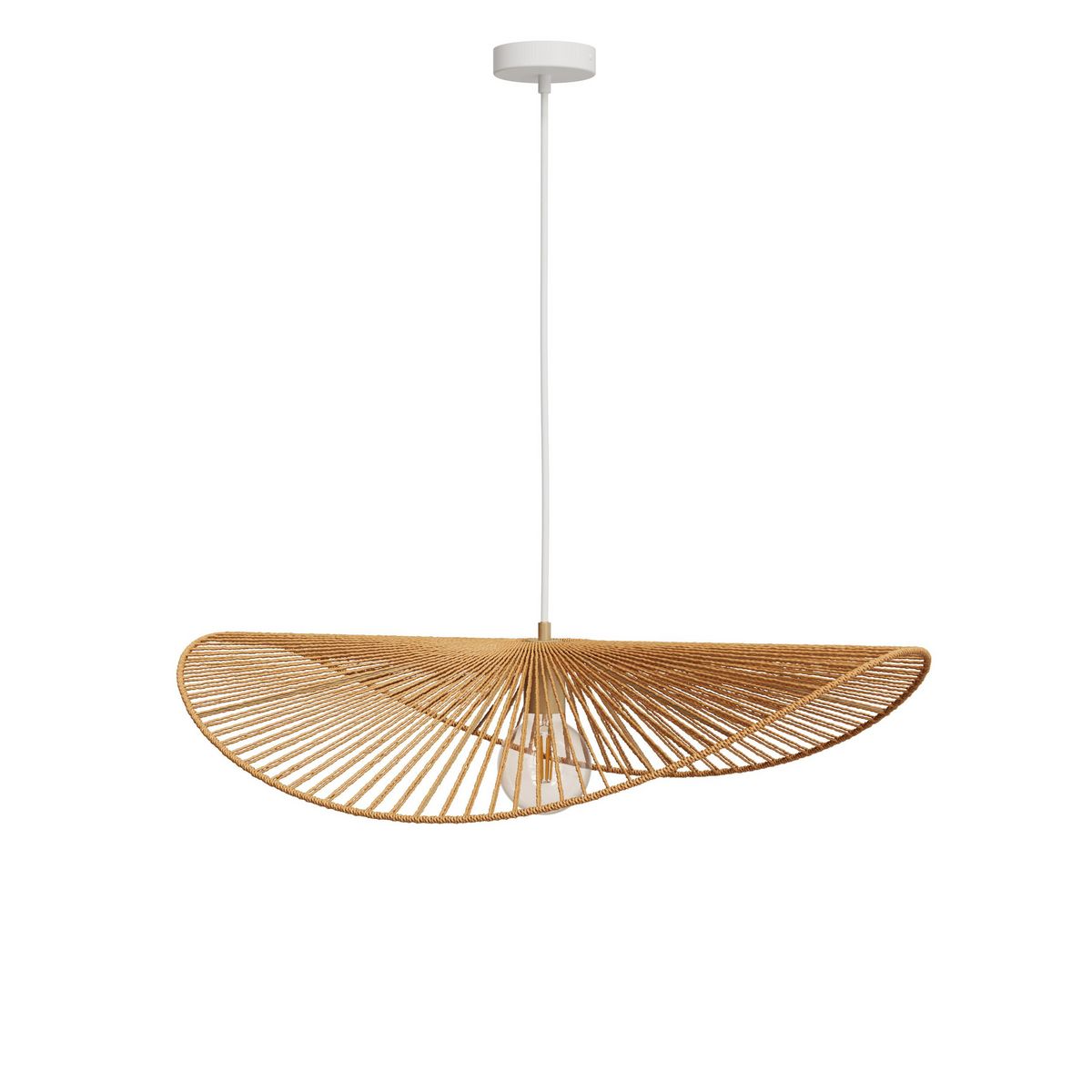 Rendez vous déco Suspension en papier de corde 75 cm - Mada