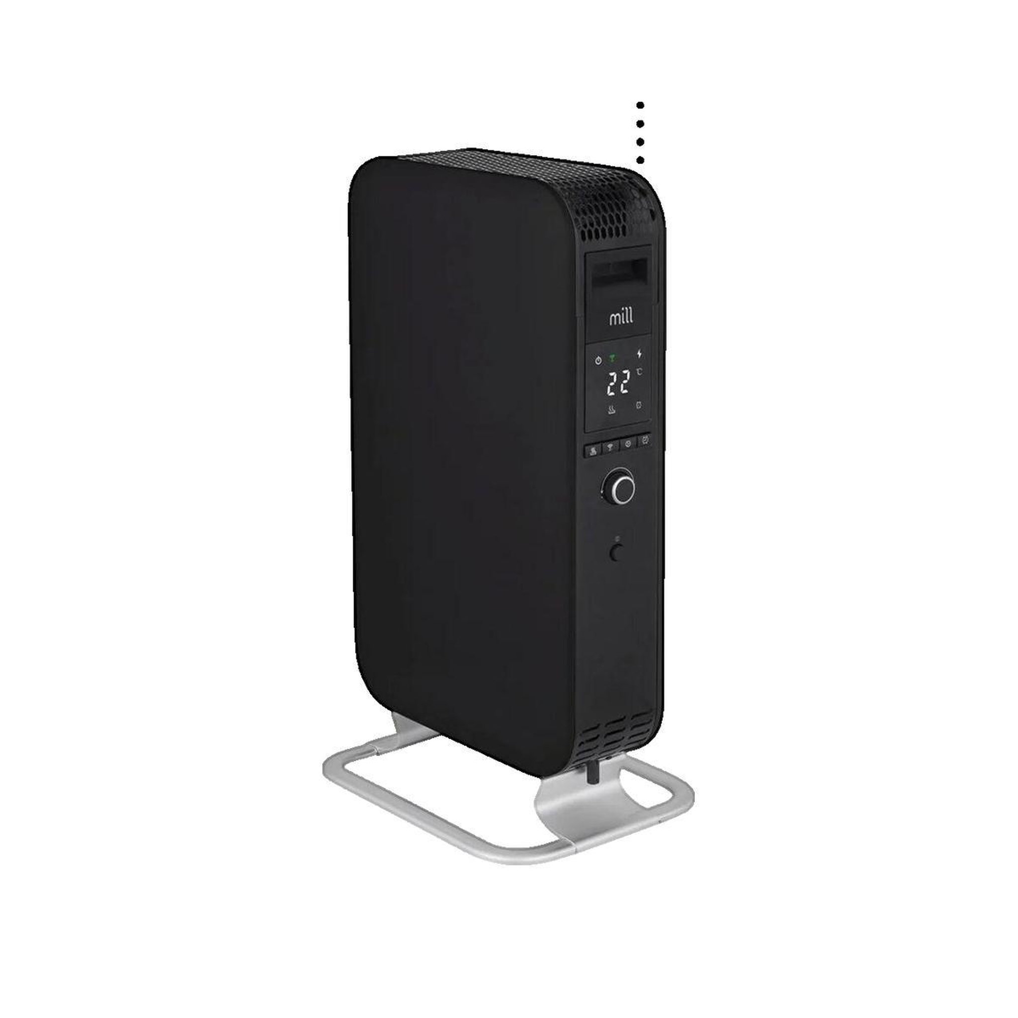 Voir la diapositive 3 : MILL Radiateur à huile OIL2000WIFI3 noir 2000W