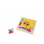 Voir la diapositive 2 : Juratoys-Janod Puzzle Chat Peanut en bois