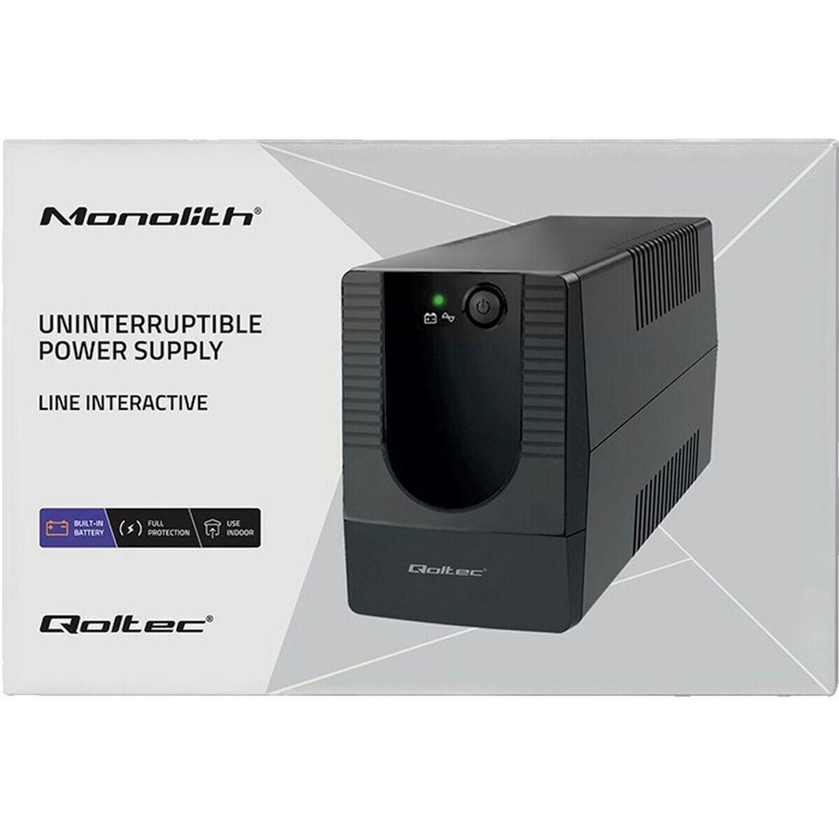 QOLTEC Onduleur Qoltec 53773 850 VA 480 W