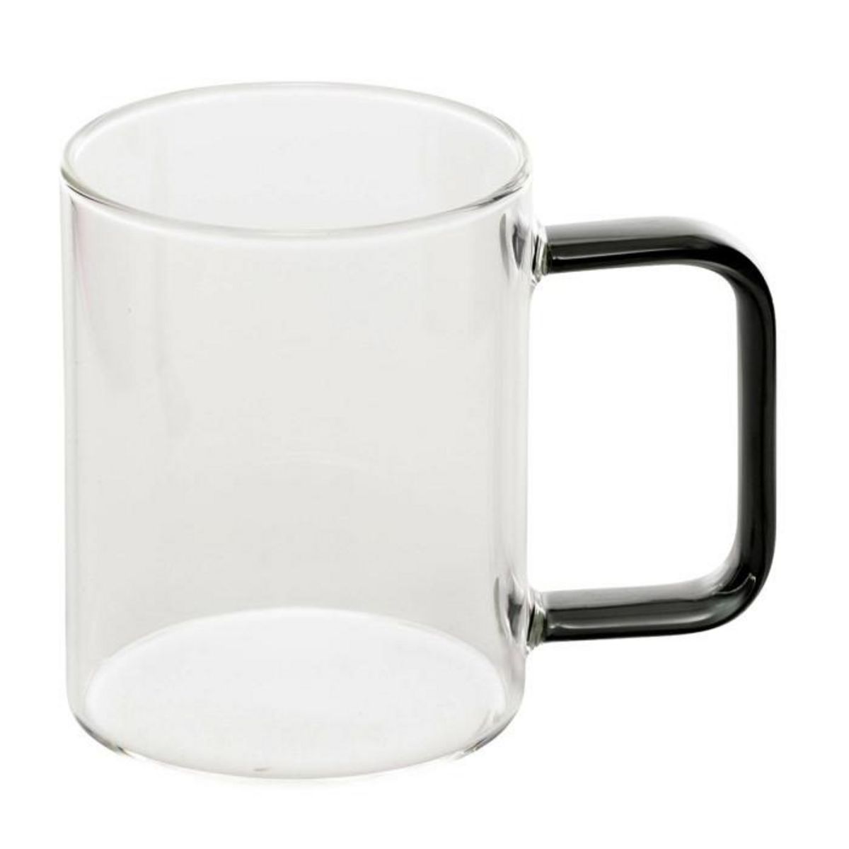 SECRET DE GOURMET Lot de 6 Mugs en Verre  Mia  20cl Transparent