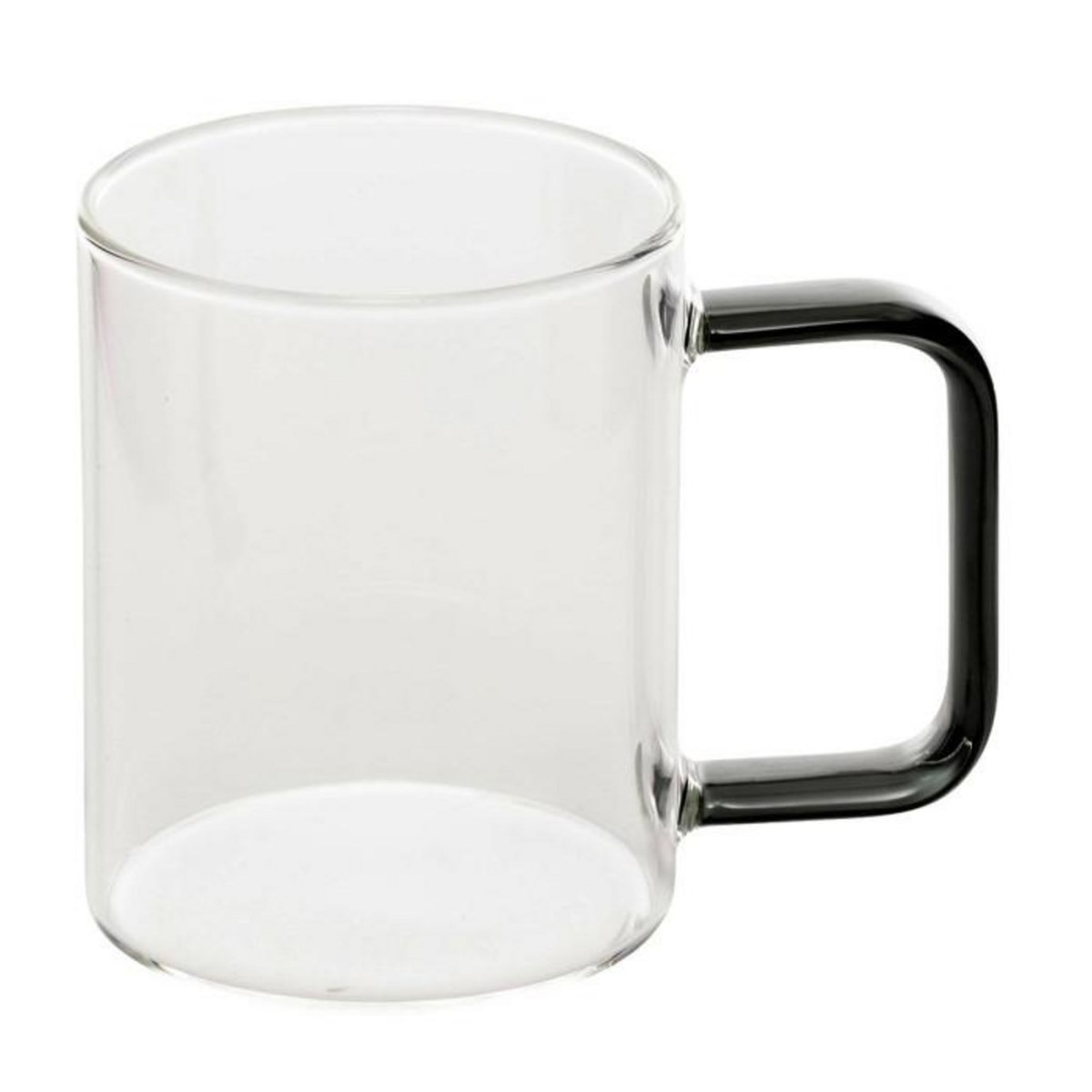SECRET DE GOURMET Lot de 6 Mugs en Verre  Mia  20cl Transparent