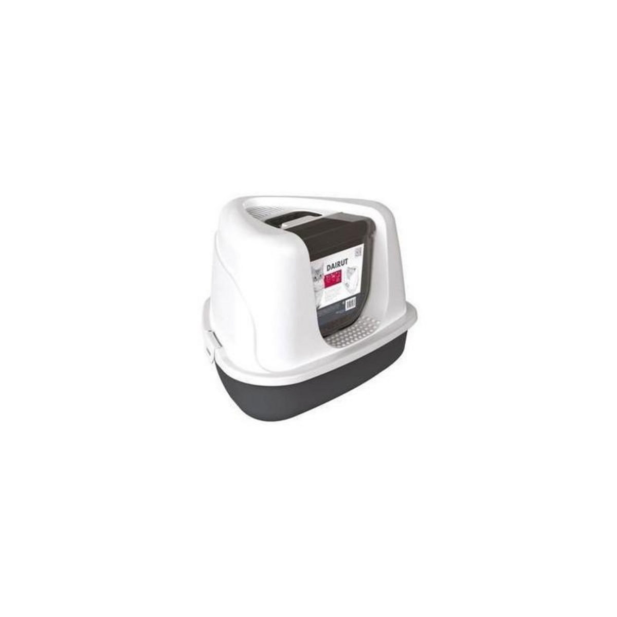 M PETS Maison de toilette - Mpets - DAIRUT Noir & Blanc