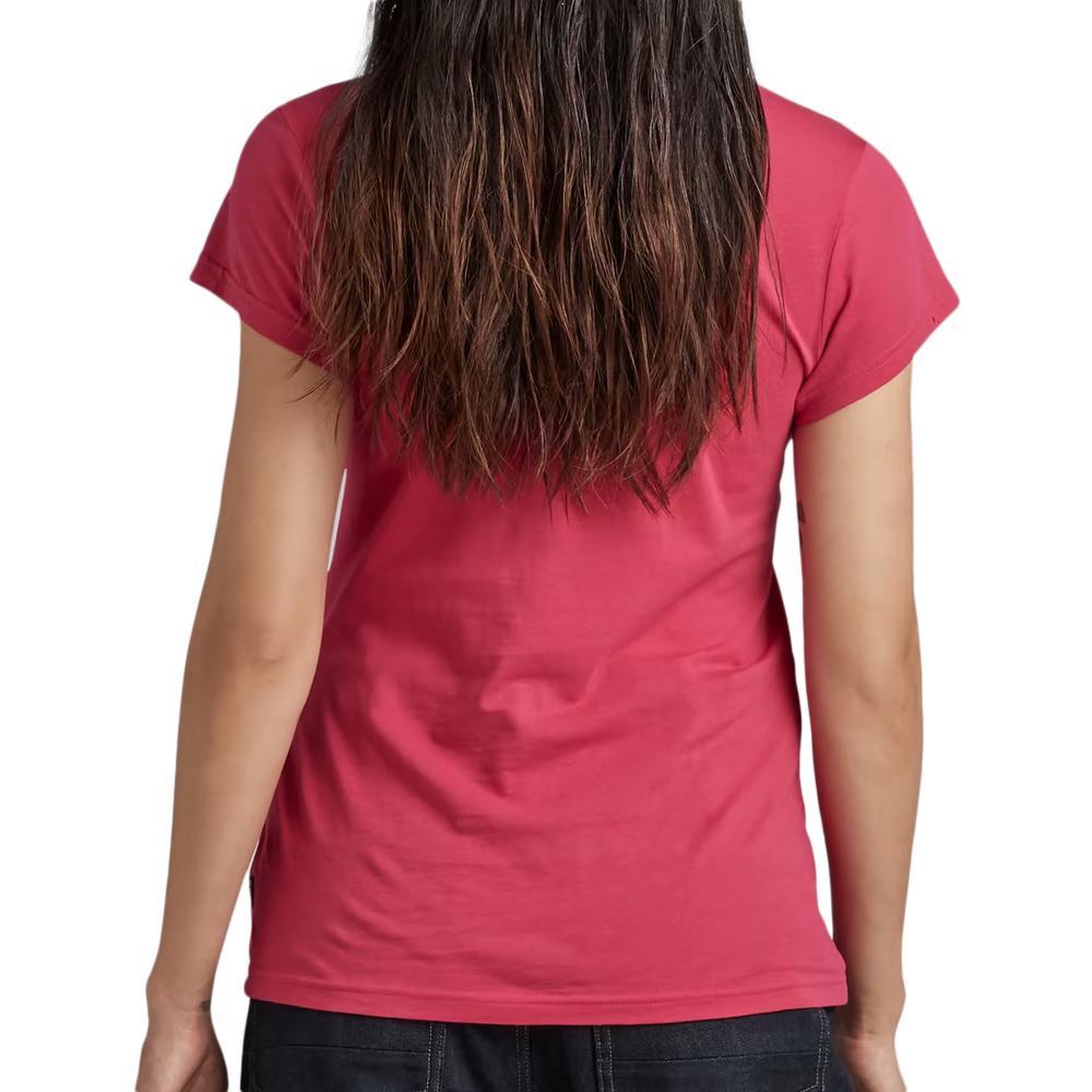 Voir la diapositive 2 : G-Star Raw T-shirt Rose Femme G-Star Raw Eyben D21314