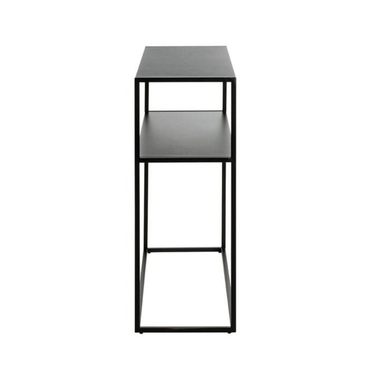 Paris Prix Console Design en Métal  Soraya  80cm Noir
