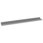 Voir la diapositive 5 : VIDAXL Etageres murales 4 pcs Gris 80x9x3 cm