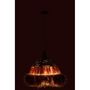 Voir la diapositive 3 : Paris Prix Lampe Suspension en Raphia  Lombok  40cm Noir