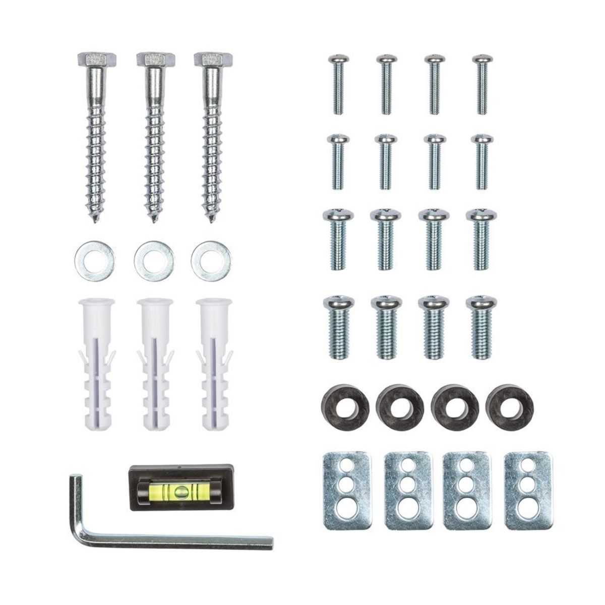 tectake Support mural TV 17 - 42  orientable et inclinable