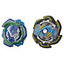 Voir la diapositive 3 : HASBRO Toupie Beyblade Burst Rise - Pack Duel Hypersphere Toupies Erase Devolos D5 et Left Astro A5