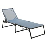 Travellife Travellife Chaise longue de camping Como bleu ciel