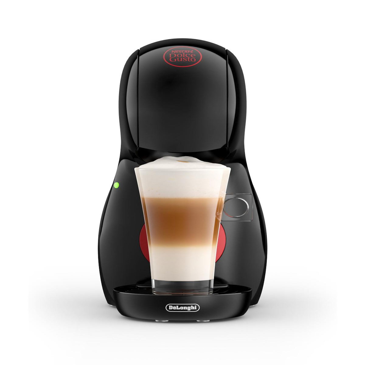 DELONGHI Machine à café à capsules De Longhi Piccolo EDG210.B Small XS 0,8 L Noir Rouge