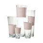 Voir la diapositive 2 : Paris Prix Vase Déco en Verre  Delph  60cm Transparent & Rose