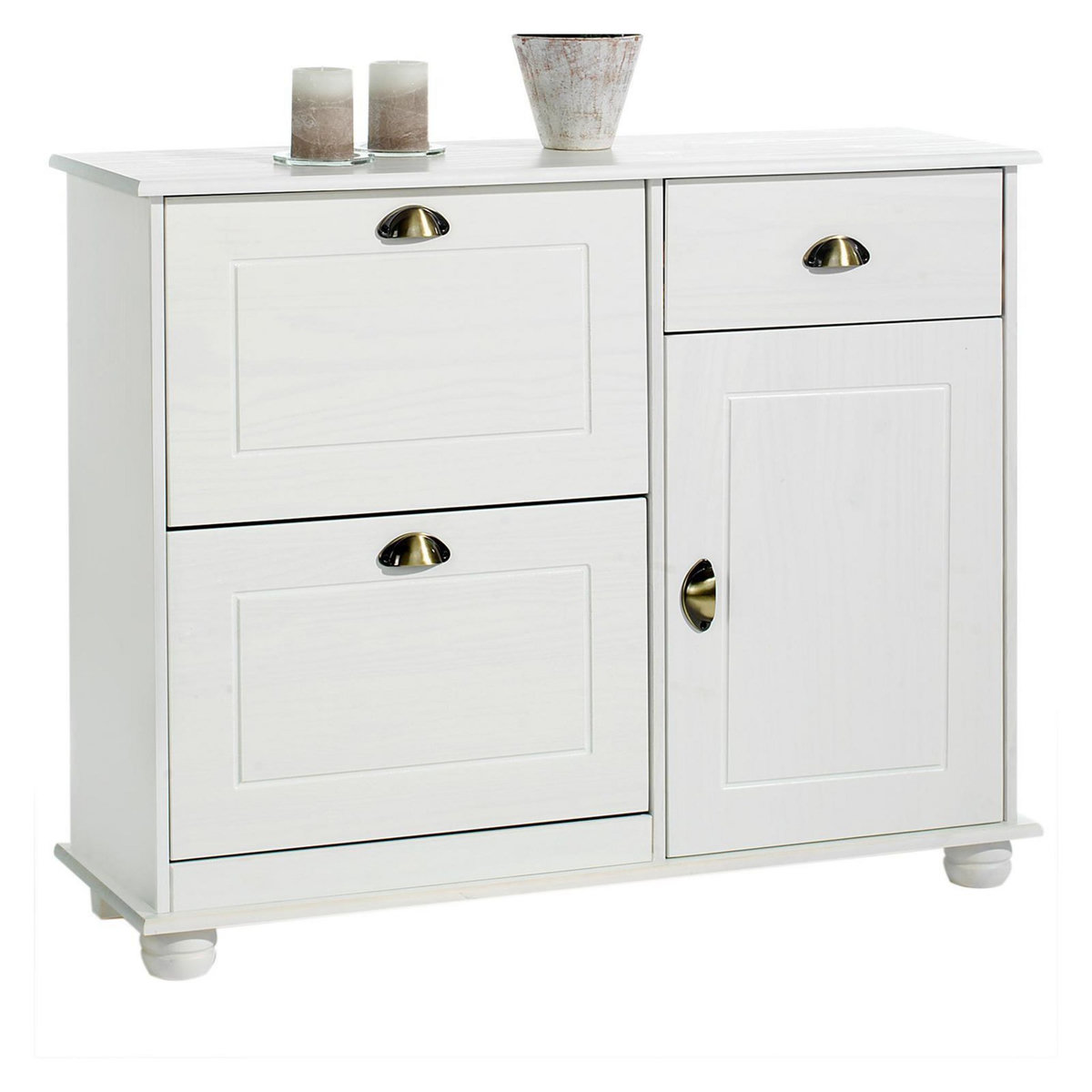 IDIMEX Meuble à chaussures en pin COLMAR