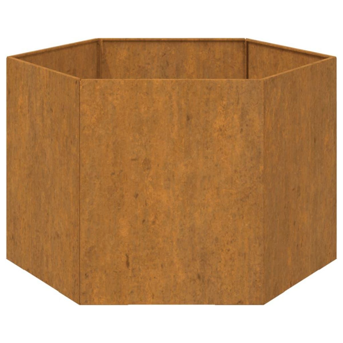 VIDAXL Jardiniere Rouille 60x60x45 cm Acier corten