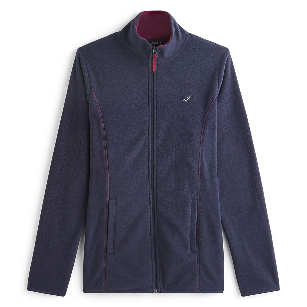 INEXTENSO Veste polaire bleu marine femme