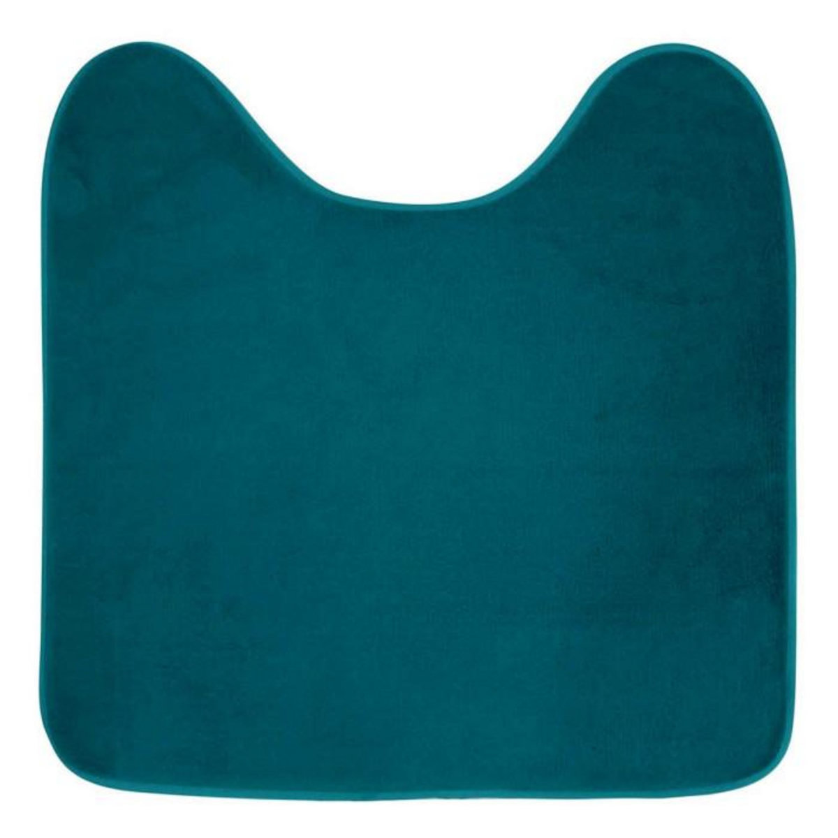 Paris Prix Tapis Contour WC  Vitamine II  45x45cm Bleu Émeraude