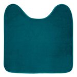 Paris Prix Tapis Contour WC  Vitamine II  45x45cm Bleu Émeraude