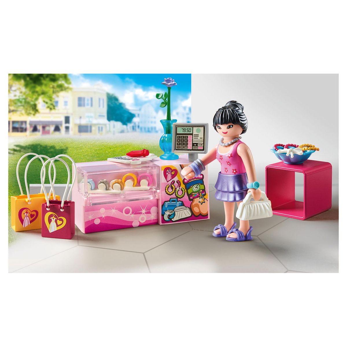 PLAYMOBIL 70594 - City Life - Boutique accessoires de mode