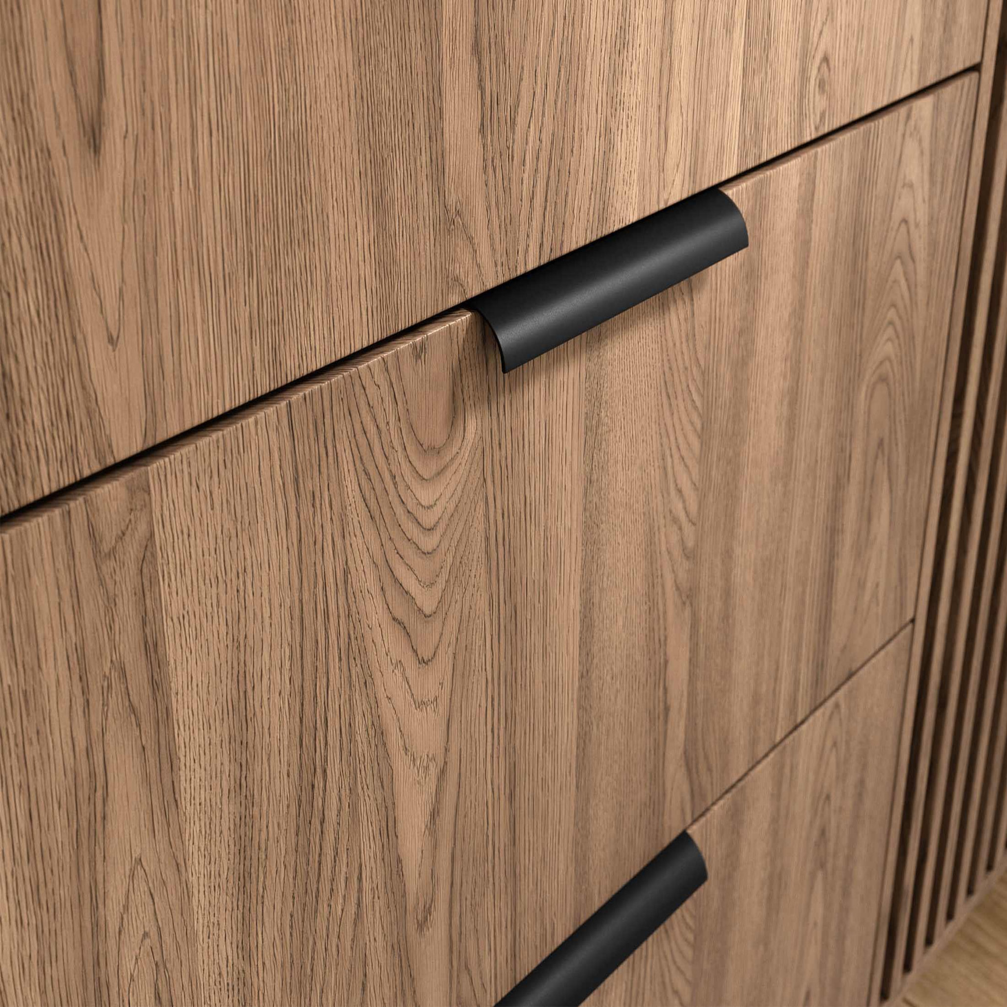 Voir la diapositive 4 : BEST MOBILIER Portmore - armoire - effet bois - 185x192 cm