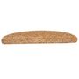 Voir la diapositive 4 : VIDAXL Tapis d'escalier 15 pcs beige 65x21x4 cm