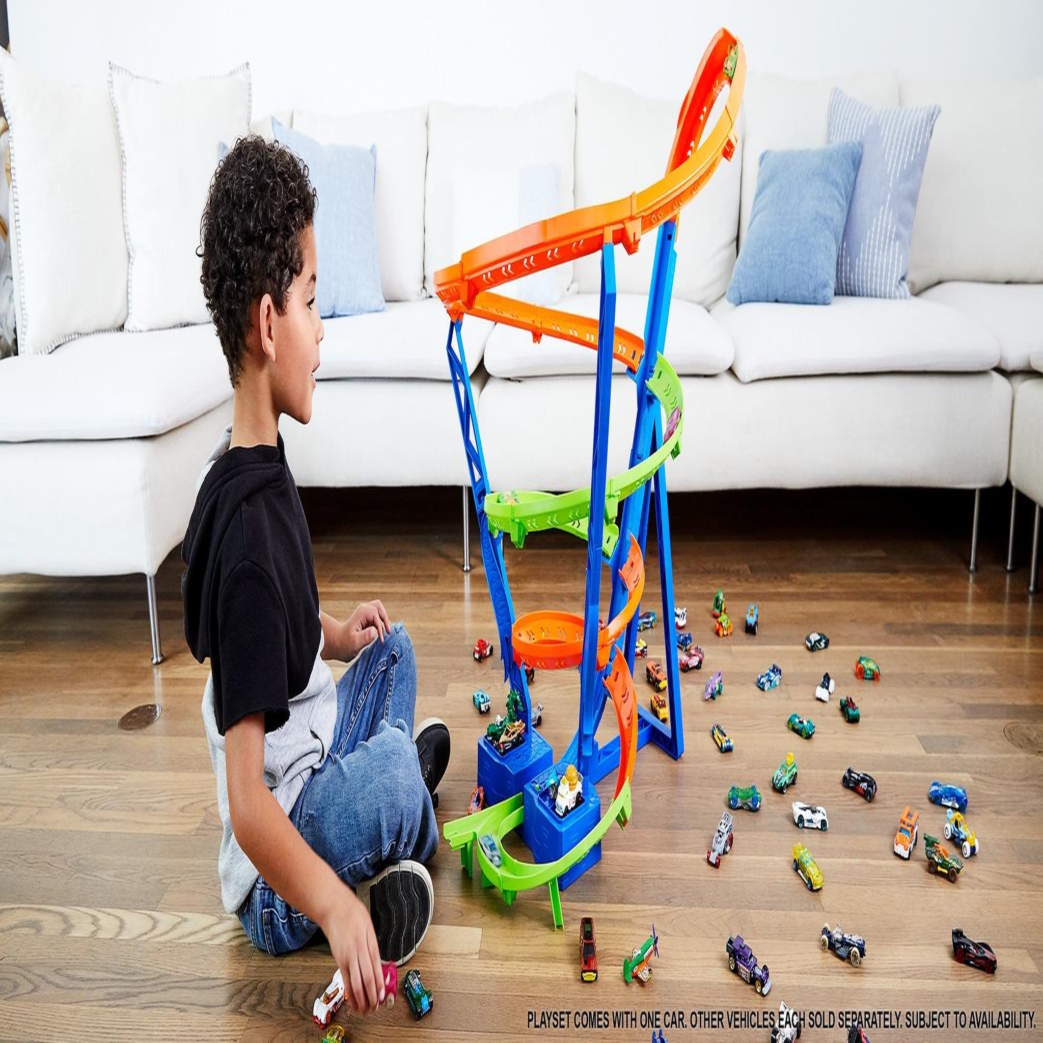 Voir la diapositive 4 : HOT WHEELS Cyclone Crash Hot Wheels