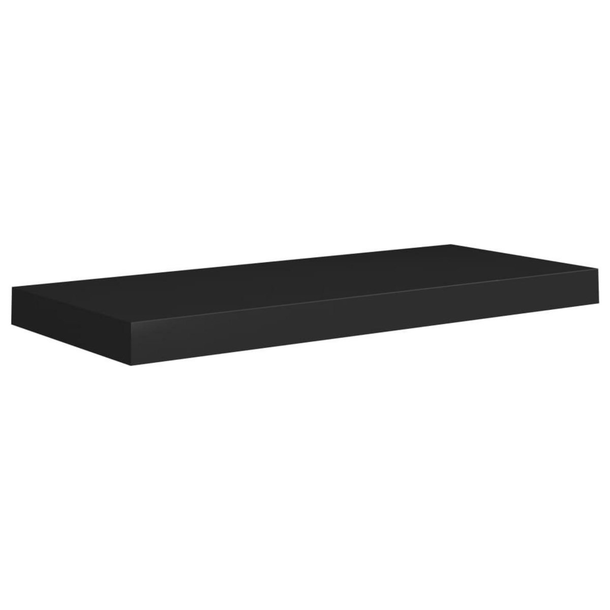 VIDAXL Etagere murale flottante Noir 60x23,5x3,8 cm MDF
