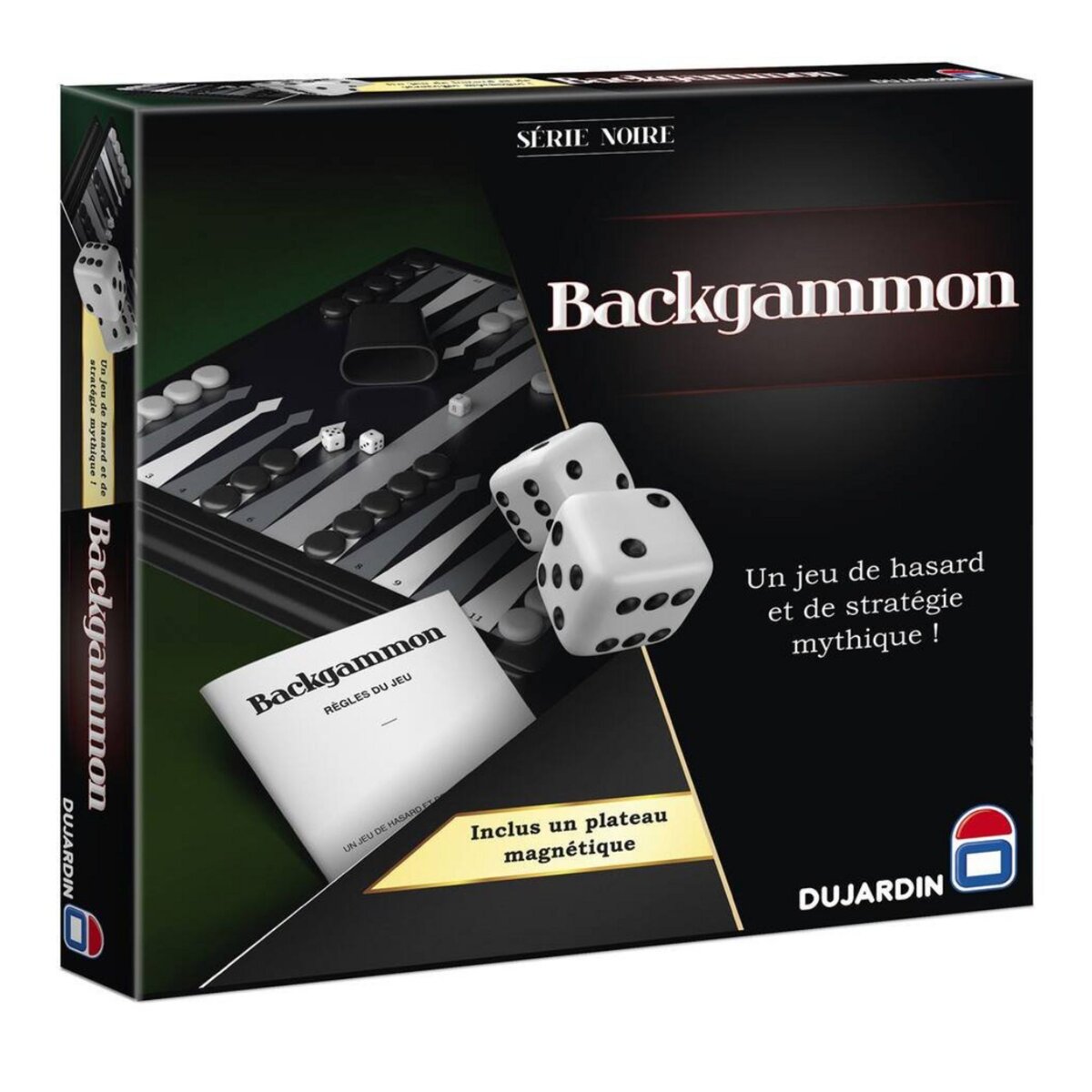 DUJARDIN Jeu - Série noire backgammon