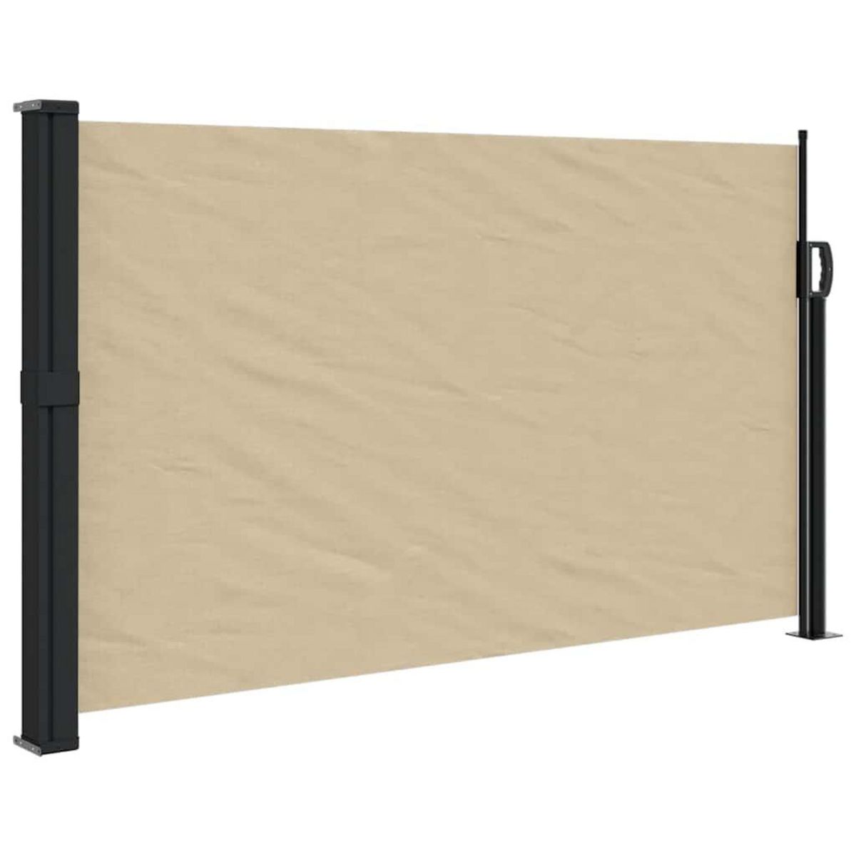 VIDAXL Auvent lateral retractable beige 120x600 cm