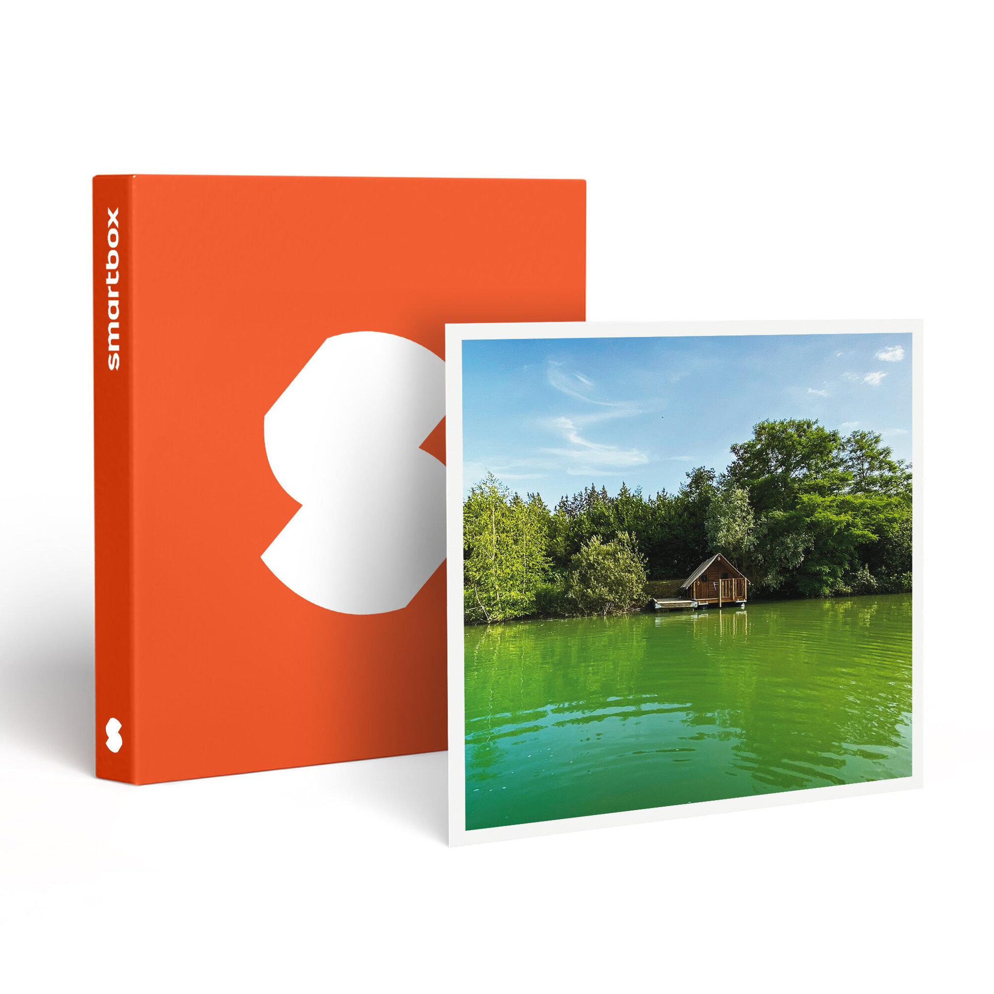 Smartbox 2 jours insolites en cabane sur eau près de provins - coffret cadeau séjour