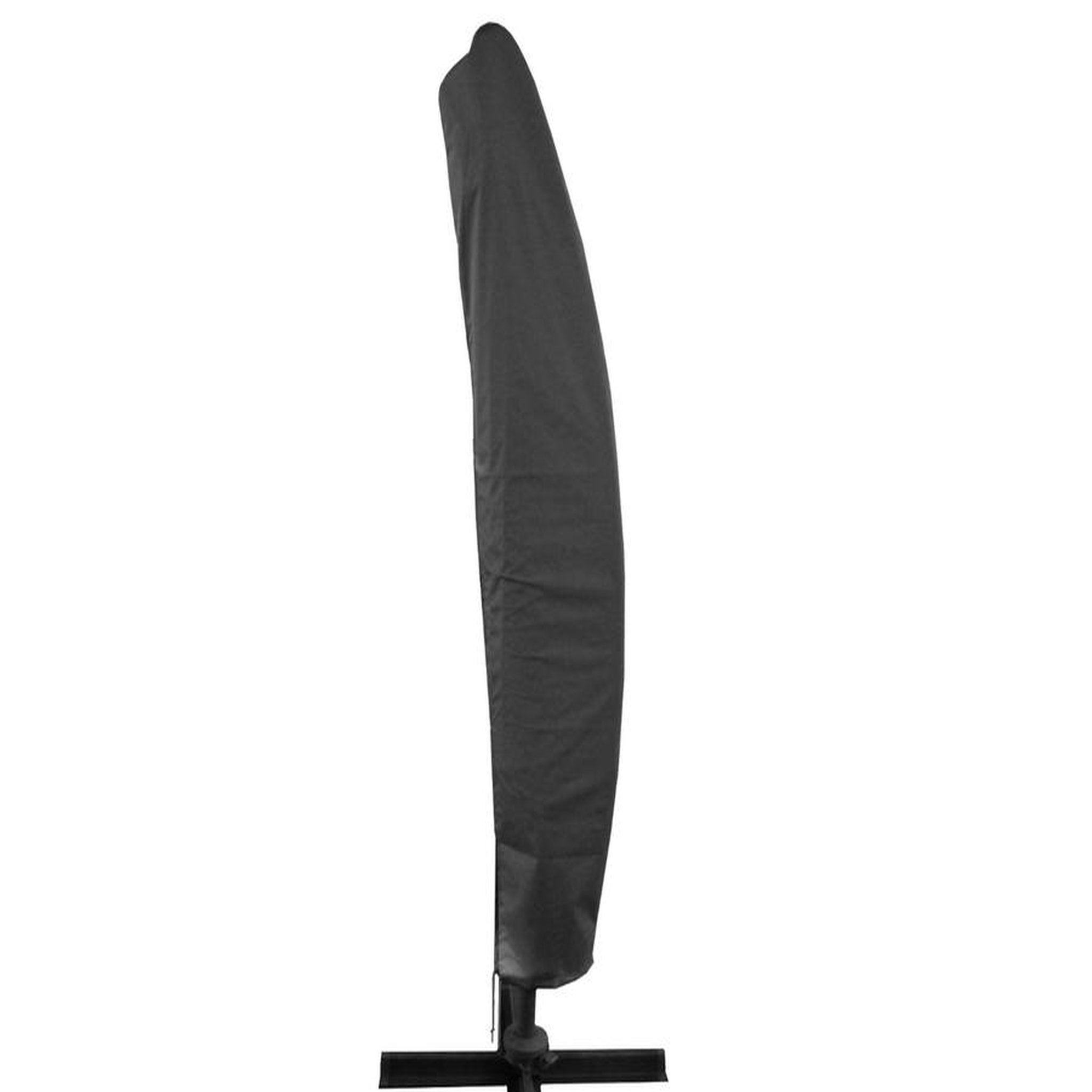 Proloisirs Housse pour parasol deporte 4x4 avec tuteur - Gris