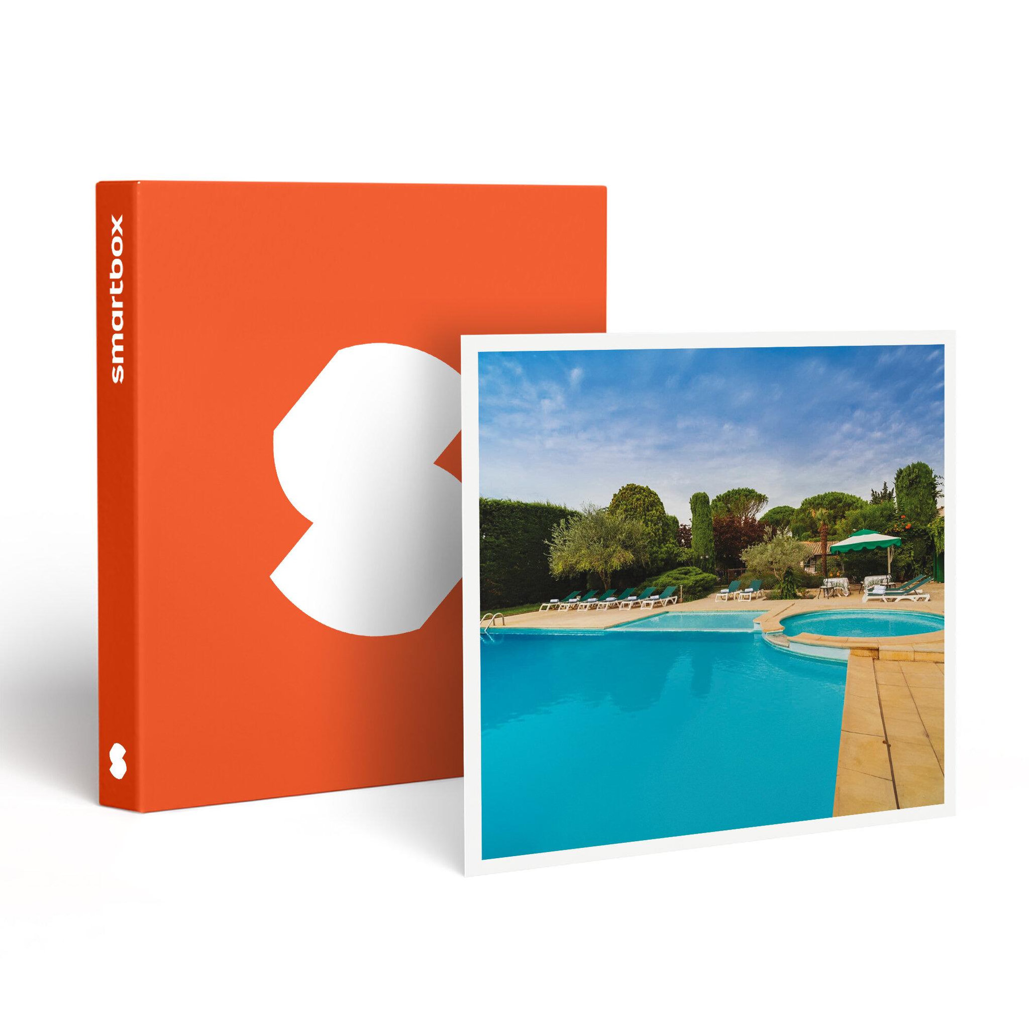 Smartbox 2 jours en auberge 5* avec dîner gastronomique et spa près d'avignon - coffret cadeau séjour