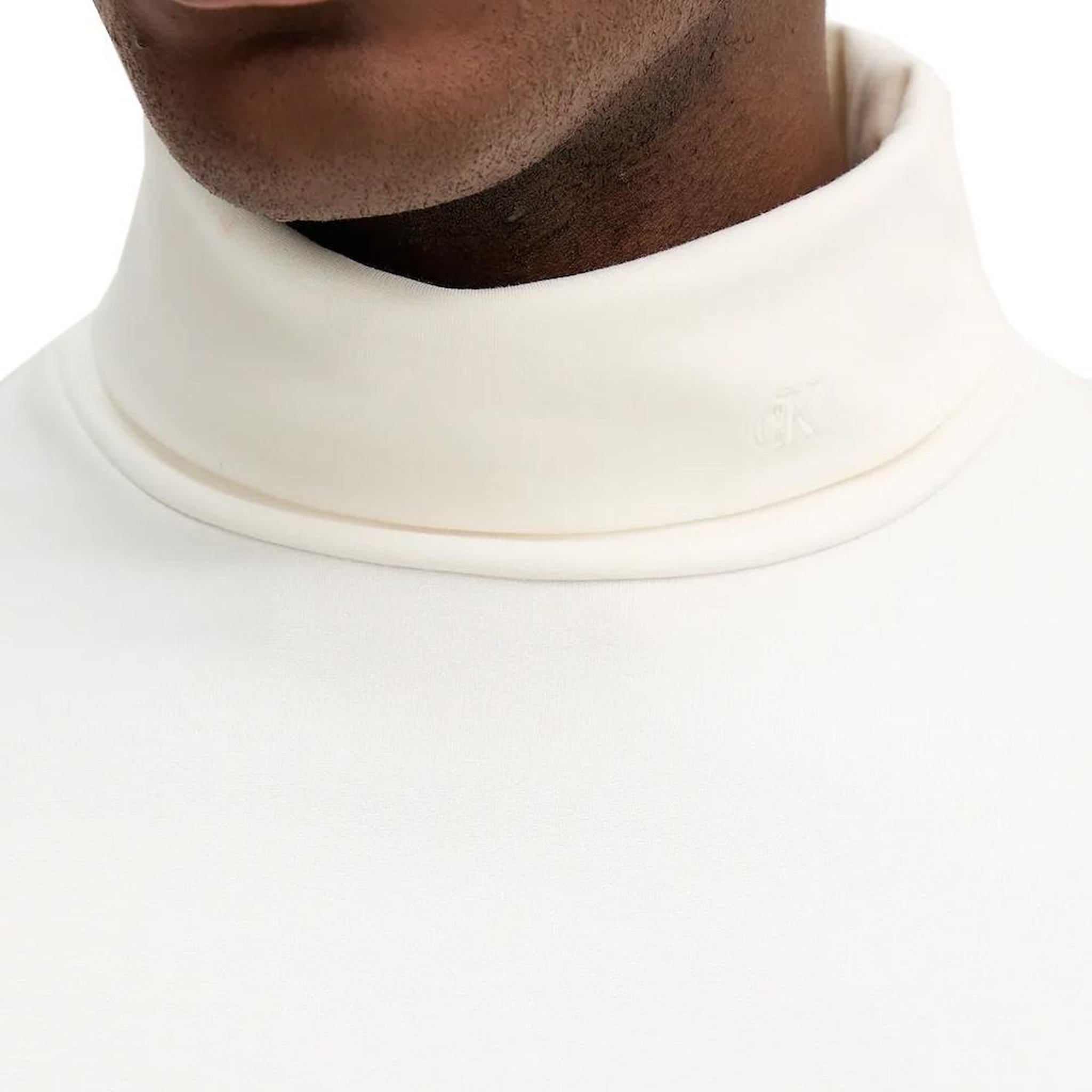 Voir la diapositive 3 : CALVIN KLEIN JEANS Pull Blanc Homme Calvin Klein Jeans Compression